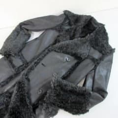 5351プールオム丸屋秀幸コレクション物フェイクファームートンロング