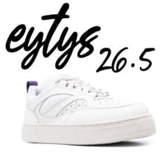 スニーカー Eytys 定価3.5万】EYTYS エイティーズ SIDNEY WHITE 26.5 - メルカリ