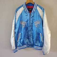 グリーマン Greeman スカジャン ドラゴン 刺繍 羽織 ブルゾン F