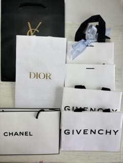 ブランド ショップ袋 まとめ売り CHANEL DIOR GIVENCHYのサムネイル