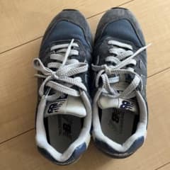 New Balance 574 ネイビー/グレー スニーカーのサムネイル