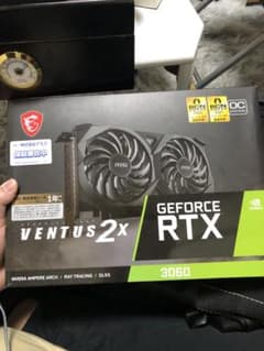 MSI GeForce RTX 3060 VENTUS 2X 12G OCのサムネイル