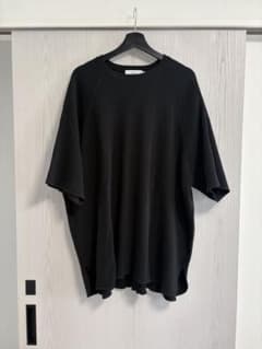 graphpaper グラフペーパー ワッフル Tシャツ カットソー ブラック 
