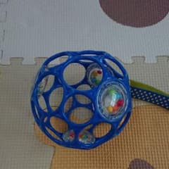 オーボール  ラトル ブルーのサムネイル