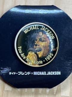 マイケル・ジャクソン ピンバッジ （ダイドーブレンド コラボ 缶バッジ