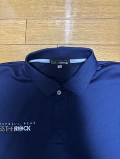 PASS THE ROCK ポロシャツ ネイビー Mのサムネイル