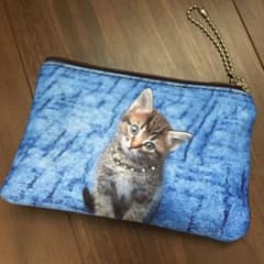 猫ちゃんのミニポーチのサムネイル