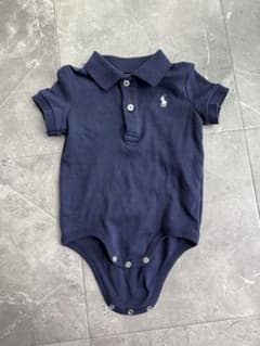 Ralph Lauren ネイビー ロンパース 9Mのサムネイル