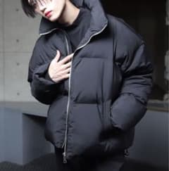 ダウンジャケット 一枚でもかなりあったかいです、前を締めると