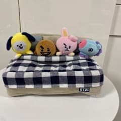 BT21 CHIMMY SHOOKY COOKY MANG 티슈 케이스