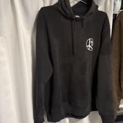 希少 stussy ISTサークルロゴバック プリント スウェットパーカー M 