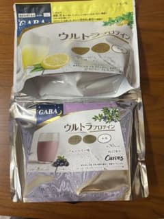 カーブス ウルトラプロテイン レモン味 ブルーベリー味 各一点ずつ