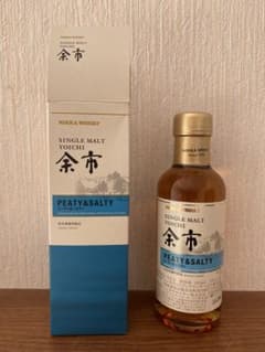 ニッカ シングルモルト余市 ピーティ＆ソルティ 180ml - メルカリ