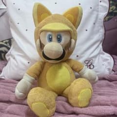 きつねルイージのぬいぐるみ