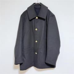 The CLASIK 24AW ドンキーコート ウールコート ブラック - メルカリ