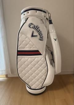 Callaway キャディバッグ ホワイト キルティング - メルカリ