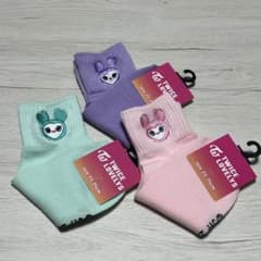 TWICE LOVELYS しまむら 靴下 3足セットのサムネイル