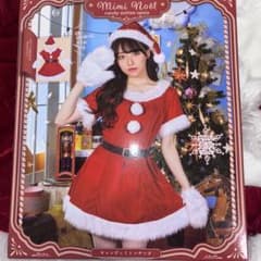サンタ コスプレ Mimi Noël キャンディミトンサンタ 赤のサムネイル