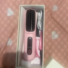 【新品未使用】Master Hub コードレス ストレートブラシ ヘアアイロン