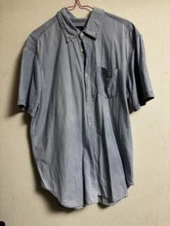 GAP DENIM 半袖シャツ ライトブルー Lサイズのサムネイル