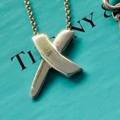 【美品】✨ティファニー 純正チェーン パロマ・ピカソ キッス SV925 美品】✨ティファニー 純正チェーン パロマ・ピカソ キッス SV925