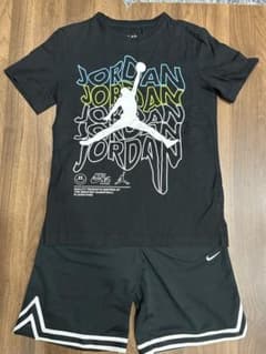Jordan グラフィックTシャツ ハーフパンツセット　　155相当のサムネイル