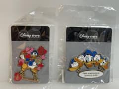 ディズニーストア スティッチ ピンバッチ ピンバッジ ドナルド 激レア