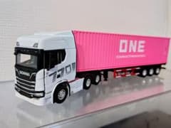 本日 1/50 スカニア 770 ONE コンテナトレーラー ミニカーのサムネイル