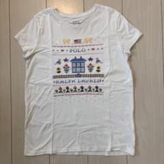 Polo Ralph Lauren クロスステッチ柄 Tシャツ ホワイトのサムネイル