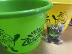 ゼスプリ キウイブラザーズ マスコット  非売品バケツ付きのサムネイル