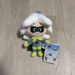 ミラノ・コルティナ2026オリンピックぬいぐるみ　フロー　FLo ミラノ・コルティナ2026オリンピック フロー メガネぬいぐるみ - 20cm