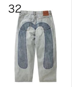 PALACE Evisu P90 Baggy Jean Reverse 32 - メルカリ