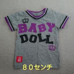 ８０センチＴシャツ　BABYDOLL　美品のサムネイル