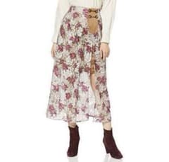 リリーブラウン 花柄レーススカート インナー付きのサムネイル