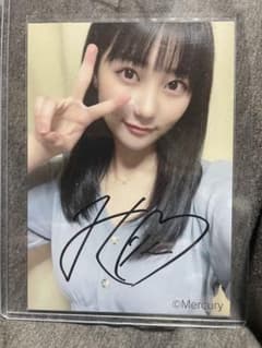 d*e様 元HKT48田中美久　直筆サインカードのサムネイル
