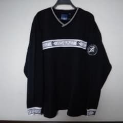 KARLKANI 90s 超希少　XL Vネック　腕ワッペン　一点物のサムネイル