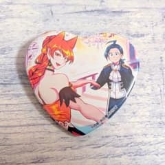 魔入りました！入間くん コミケC100 トレーディング ハート型缶バッジ