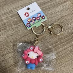 新品　なりきり　立体　マスコットカラーキーホルダー　キティのサムネイル