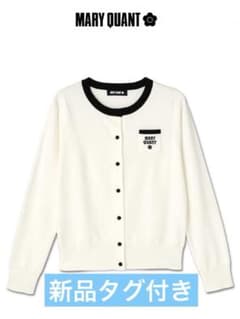 MARY QUANT ホワイト カーディガン - メルカリ