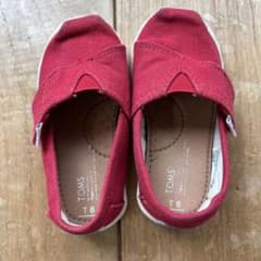 TOMS スリッポン レッド T6 (13cm)のサムネイル