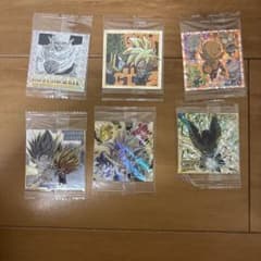 ドラゴンボール 超戦士シールウエハース 6枚セットのサムネイル