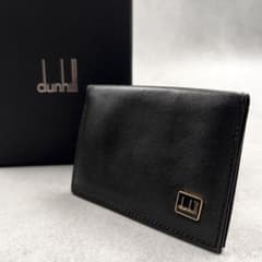 Dunhill ブラック レザー メンズ 名刺入れ 8943 - メルカリ