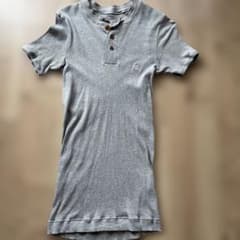 Vivienne Westwood ヘンリーネック リブTシャツ グレーMサイズのサムネイル