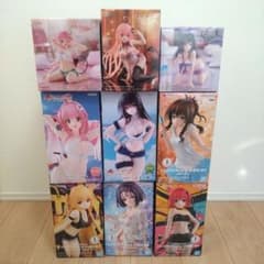 To LOVEる-とらぶる-ダークネス プライズ フィギュア　まとめ売り　9体