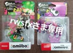 amiibo 2種セット イカ  ・ボーイ(スプラトゥーンシリーズ)のサムネイル