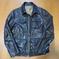 WIND ARMOR NICHIWA レザージャケット シングルライダース - メルカリ