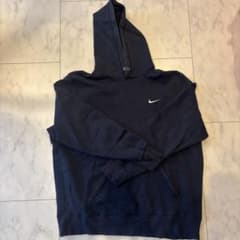 Nike ネイビー フード付きパーカー XXLのサムネイル