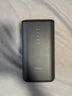 docomo home 5G HR02 本体 ホームWiFi - メルカリ