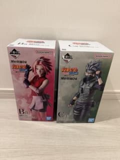 ナルト 一番くじ B賞 春野サクラ C賞 はたけカカシ 新品未開封 - メルカリ