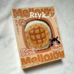 シュリンク付き メロジョイ まる クリームワッフル ぱんぱんパンケーキ